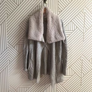 Sleeping on Snow Knit Boundurant Sherpa Cardi
